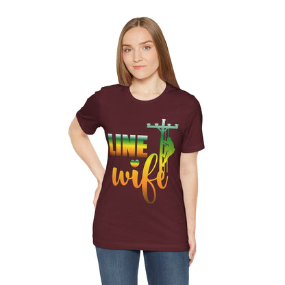 Lineman T-shirt - Line Wife gradient