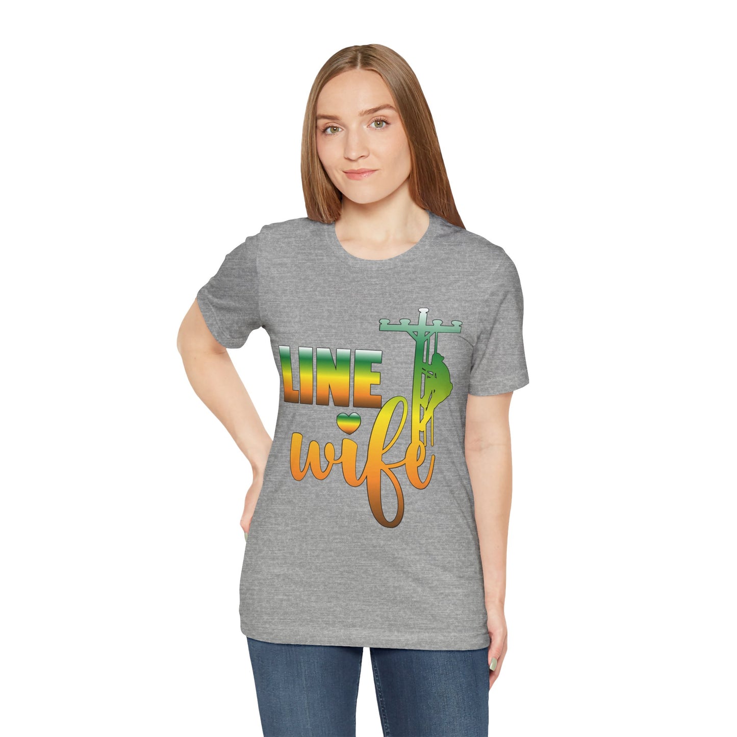Lineman T-shirt - Line Wife gradient