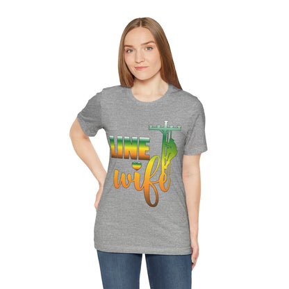 Lineman T-shirt - Line Wife gradient