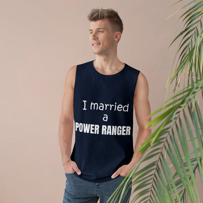 Lineman Tank- Married a Power Ranger white
