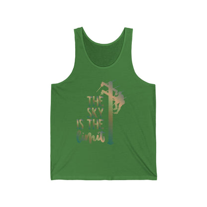Lineman T-shirt - the-sky-is-the-limit-lineman copper patina