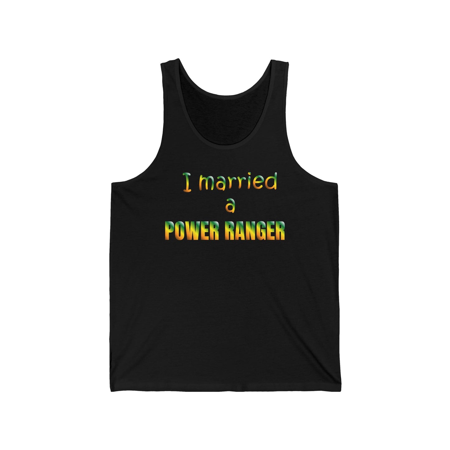 Lineman Tank - Married a Power Ranger gradient