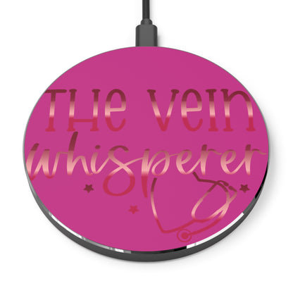 The Vein Whisperer Wireless Charger | Fast Charging Pad for Healthcare Professionals