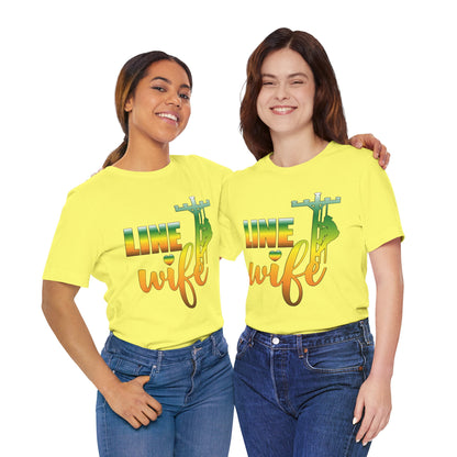 Lineman T-shirt - Line Wife gradient