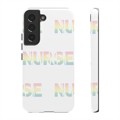 Samsung Tough Case - Nurse Pulse - White