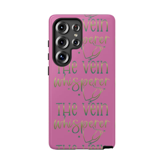 Samsung Galaxy Tough Case - The Vein Whisperer - Light Pink