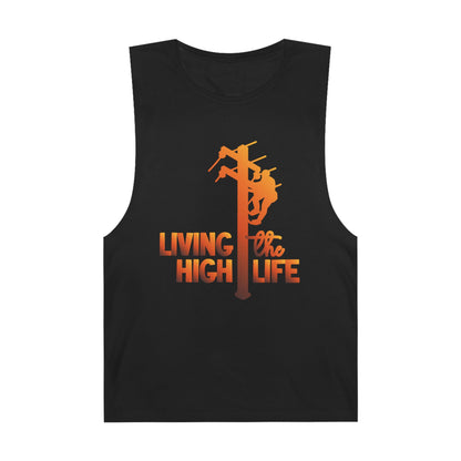 Lineman Tank - living the high life - sky 24