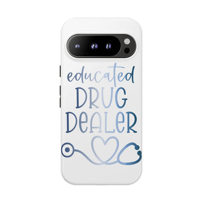 Google Pixel Tough Case - Educated Drug Dealer - White