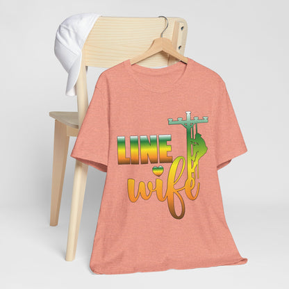Lineman T-shirt - Line Wife gradient