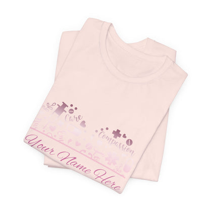 Monogram Heart rose gold