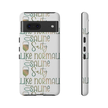 Google Pixel Tough Case - Salty Saline Like Normal Saline - White