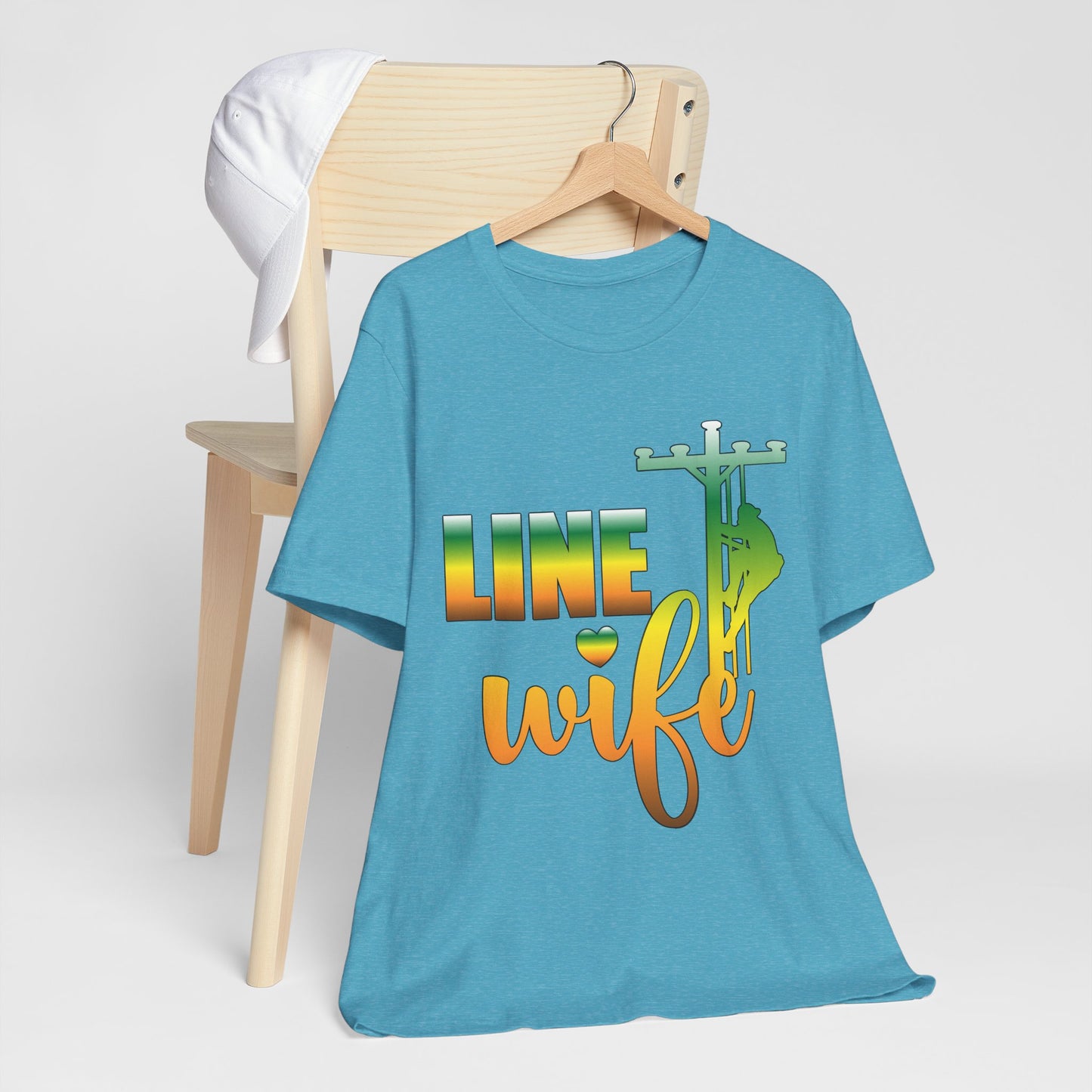 Lineman T-shirt - Line Wife gradient