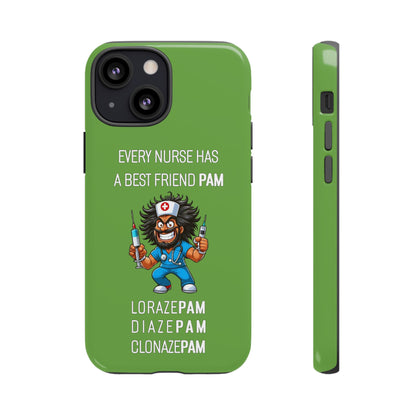 Nurse iPhone Tough Case - Every Nurse Has a Friend Named PAM Design (6) - Green