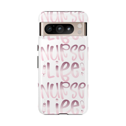 Google Pixel Tough Case - Nurse Life - White