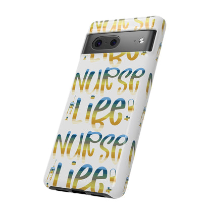 Google Pixel Tough Case - Nurse Life - White