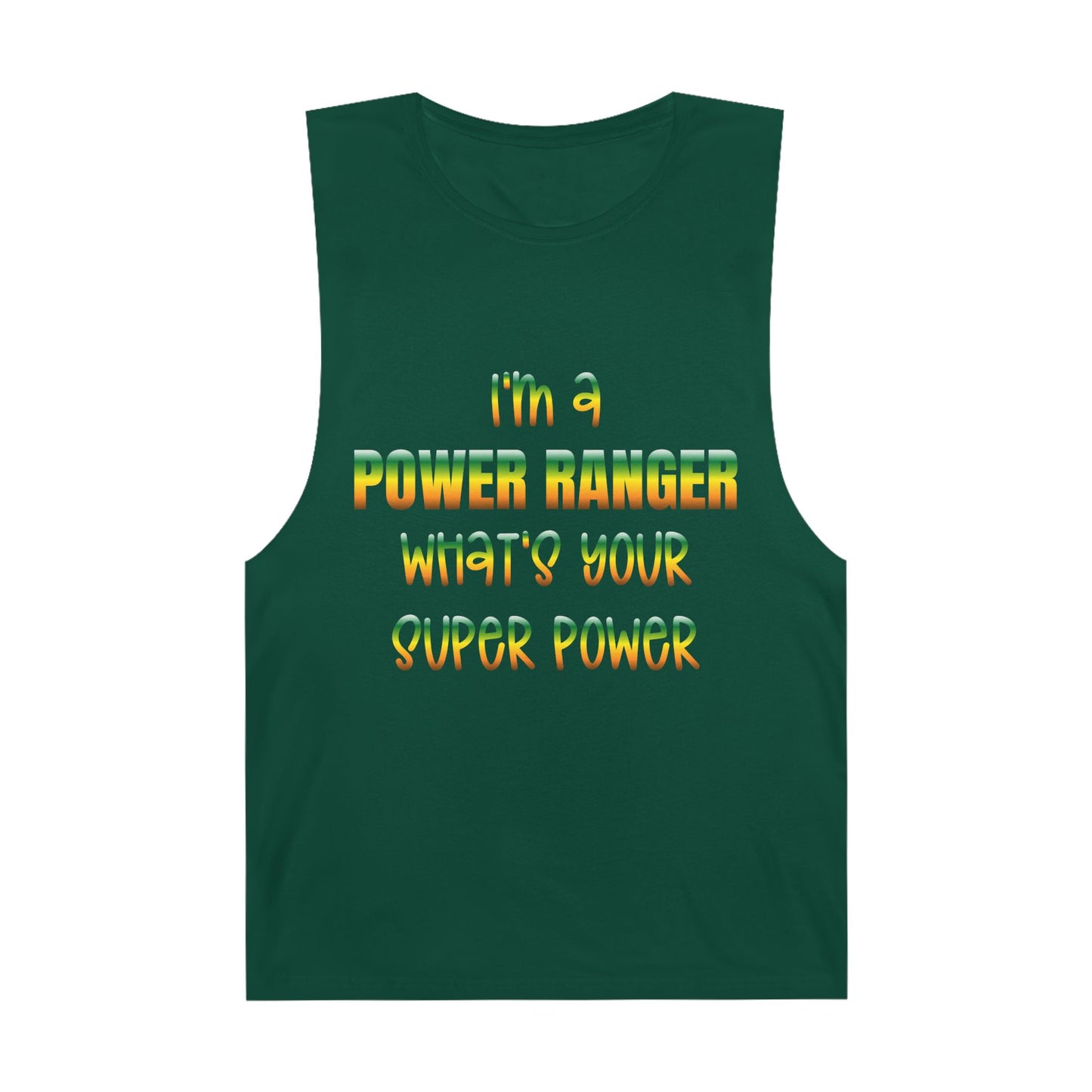 Lineman Tank - power ranger super power gradient
