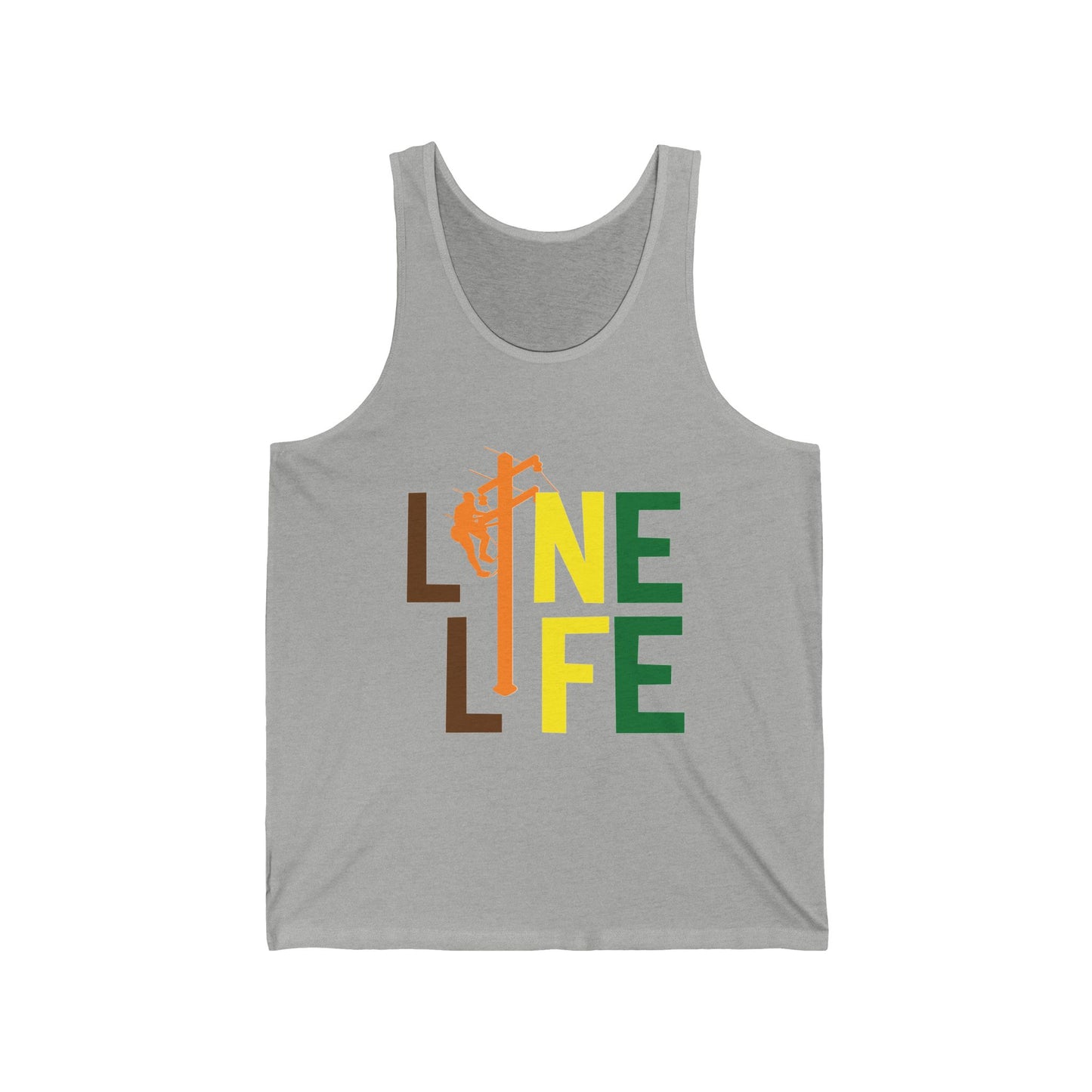 Lineman T-shirt - lineman-life color