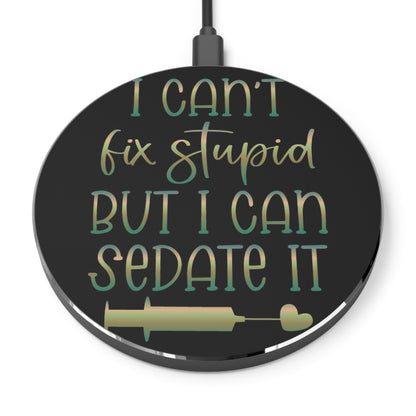 Can't Fix Stupid Wireless Charger | Fast Charging Pad for Healthcare Professionals
