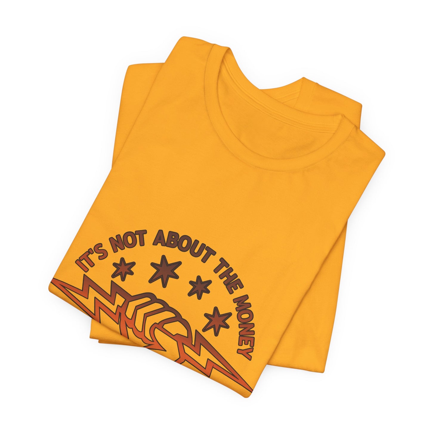 Lineman T-shirt - Its Not About The Money-sky 24