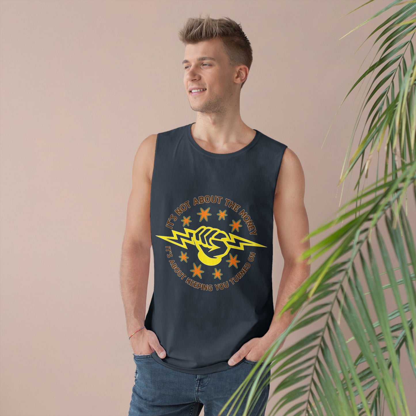 Lineman Tank - Its Not About The Money-color