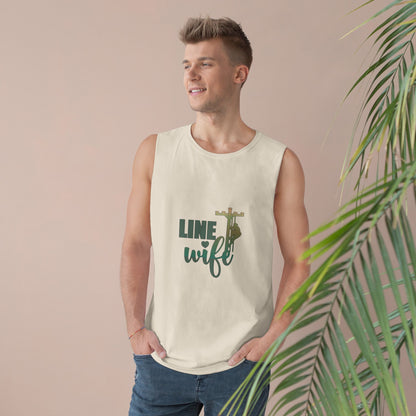 Lineman Tank - Line Wife copper patina
