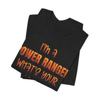 Lineman T-shirt - power ranger super power sky 24