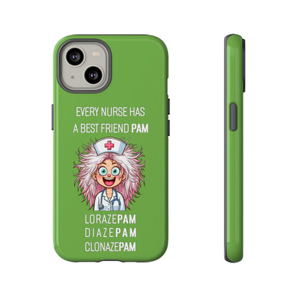 Nurse iPhone Tough Case - Every Nurse Has a Friend Named PAM Design (1) - Green