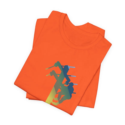 Lineman T-shirt - living the high life - colored chrome