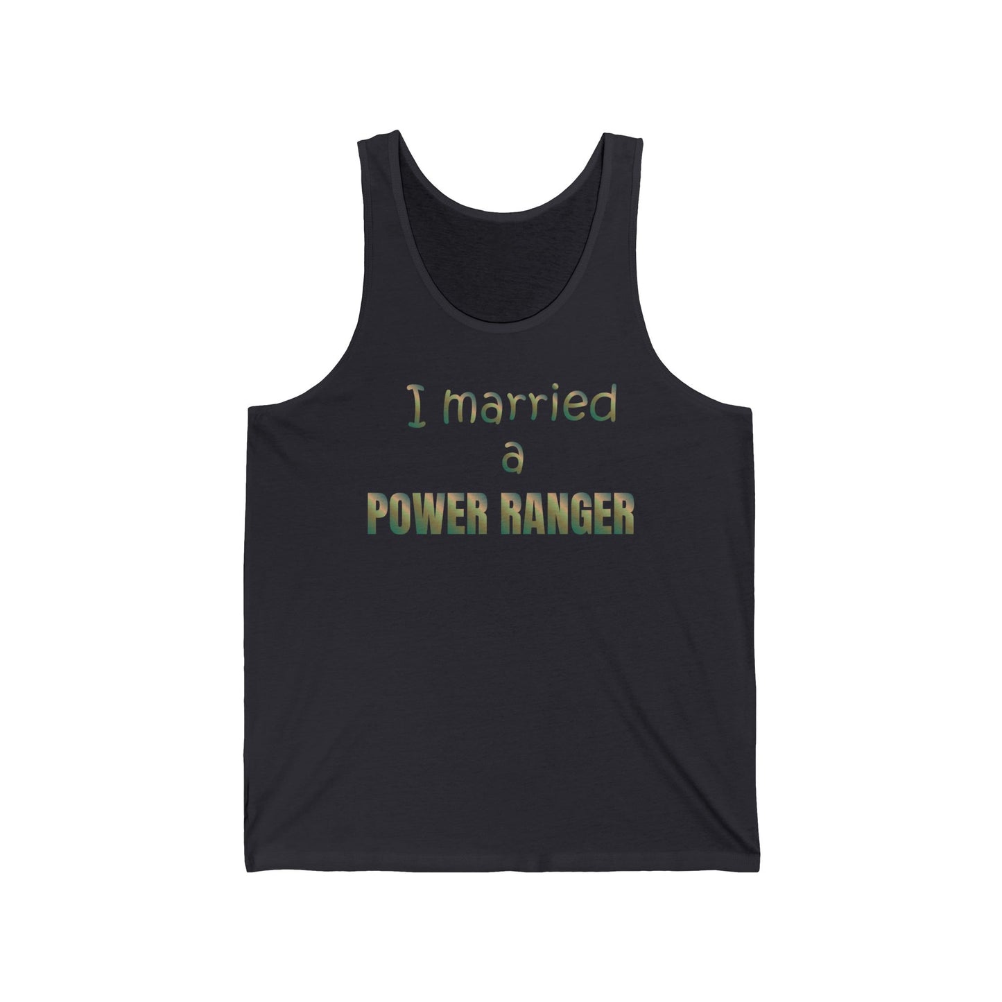 Lineman T-shirt - Married a Power Ranger copper patina