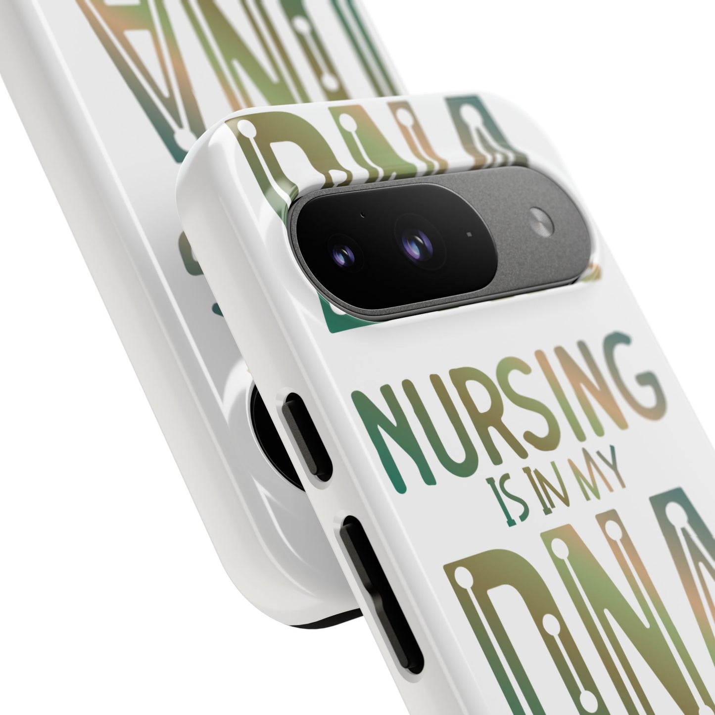 Google Pixel Tough Case - Nursing is in my DNA - White