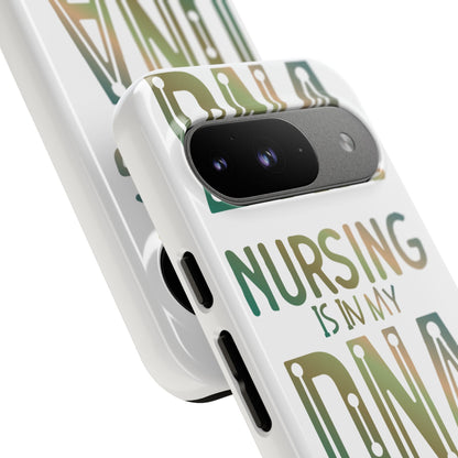 Google Pixel Tough Case - Nursing is in my DNA - White