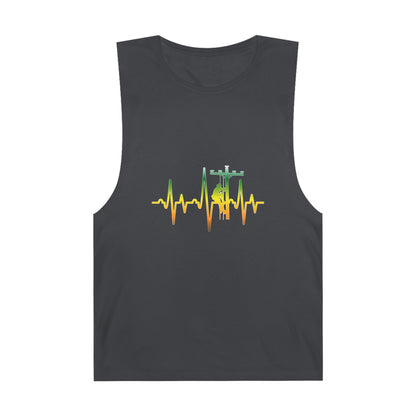Lineman Tank - Lineman Heartbeat - gradient