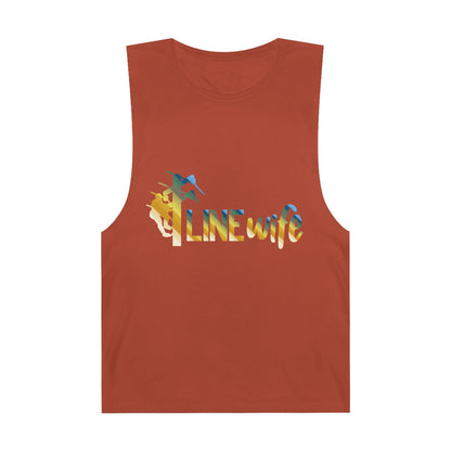 Lineman Tank - lineman-wife colored chrome