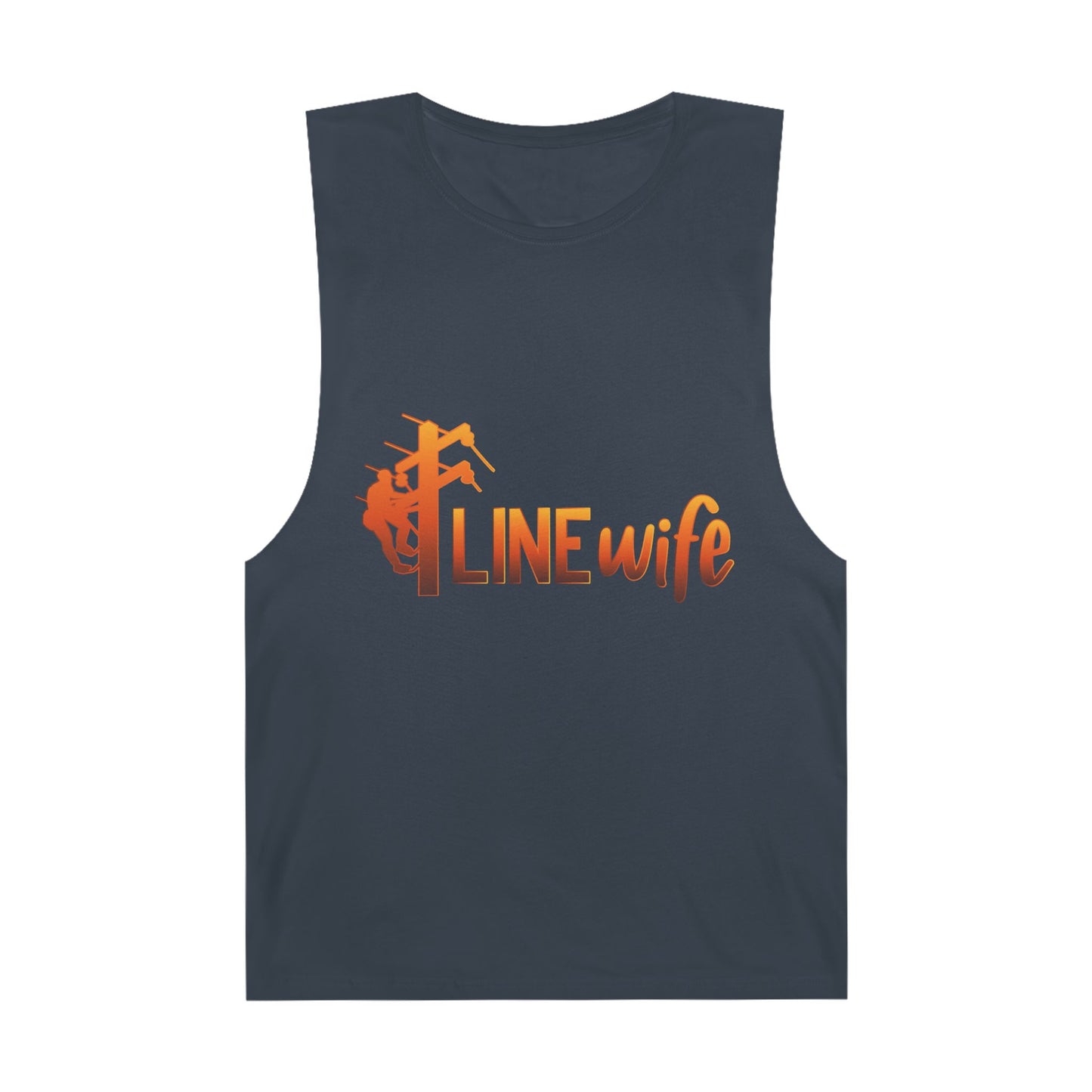 Lineman Tank - lineman-wife sky 24