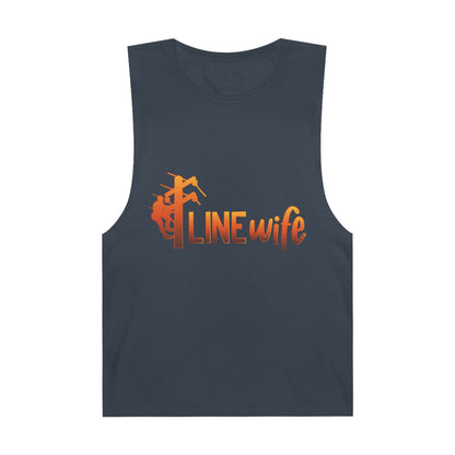 Lineman Tank - lineman-wife sky 24