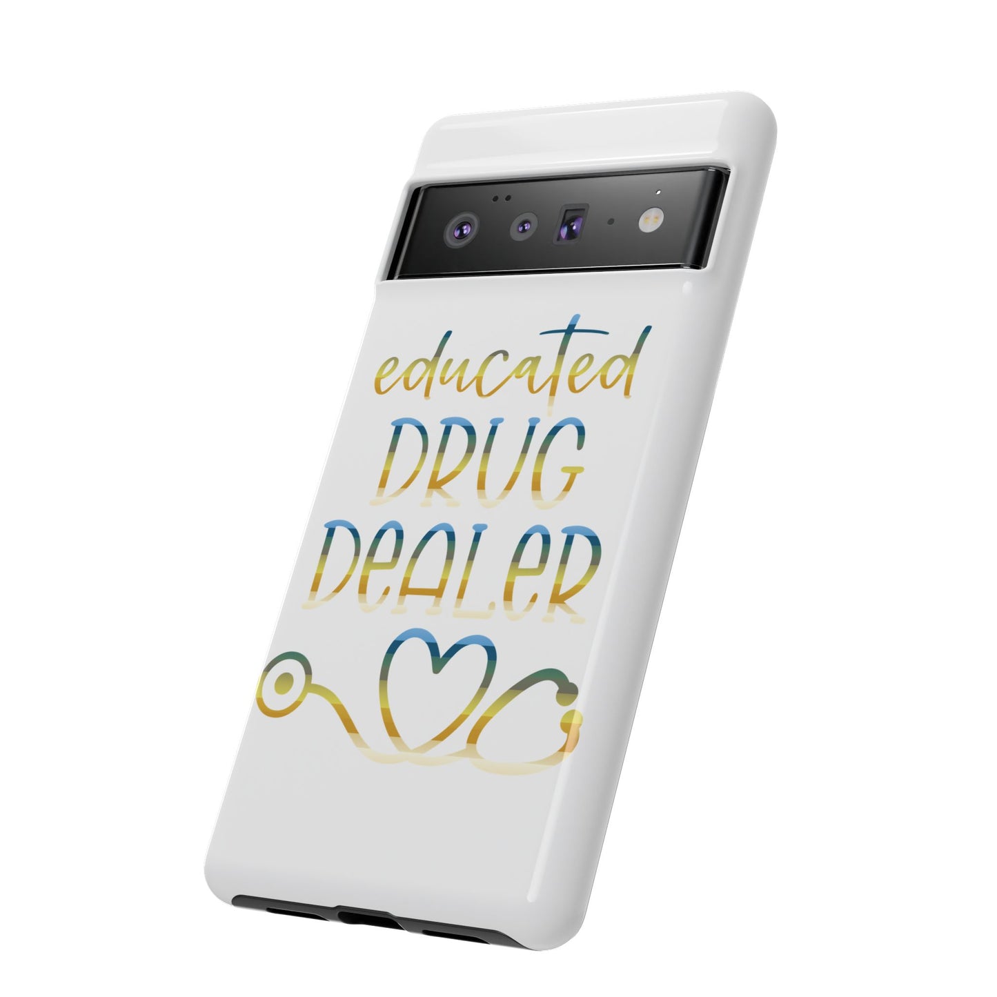 Google Pixel Tough Case - Educated Drug Dealer - White