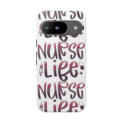 Google Pixel Tough Case - Nurse Life - White