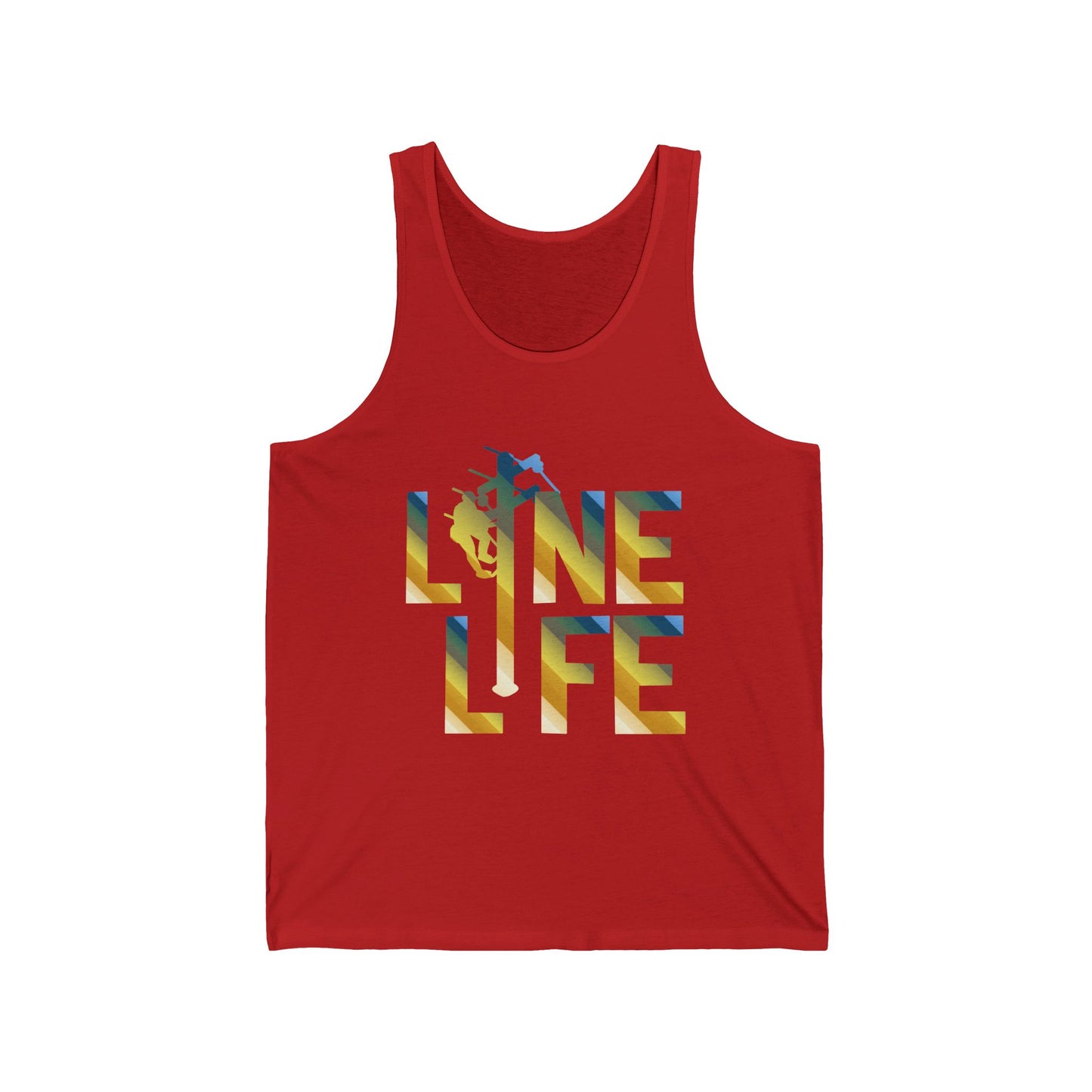Lineman T-shirt - lineman-life colored chrome