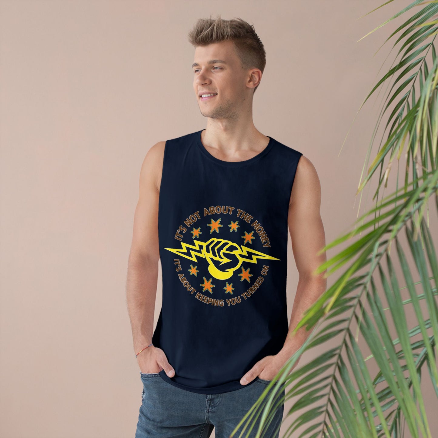 Lineman Tank - Its Not About The Money-color