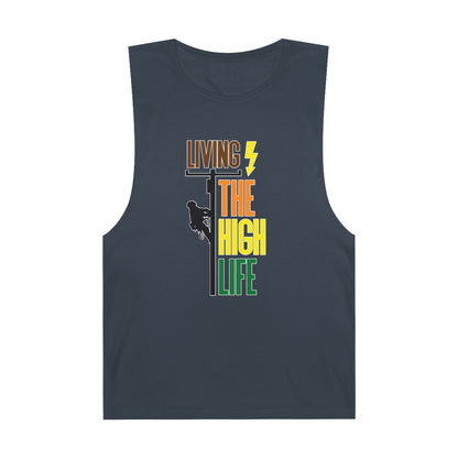 Lineman Tank - Living The High Life-color