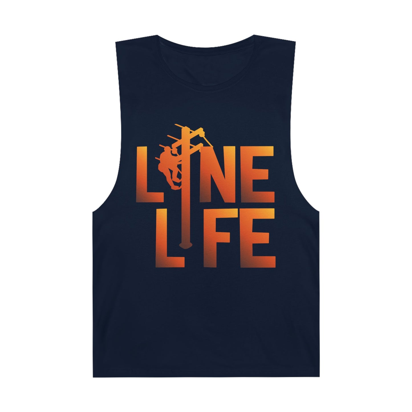 Lineman Tank - lineman-life sky 24