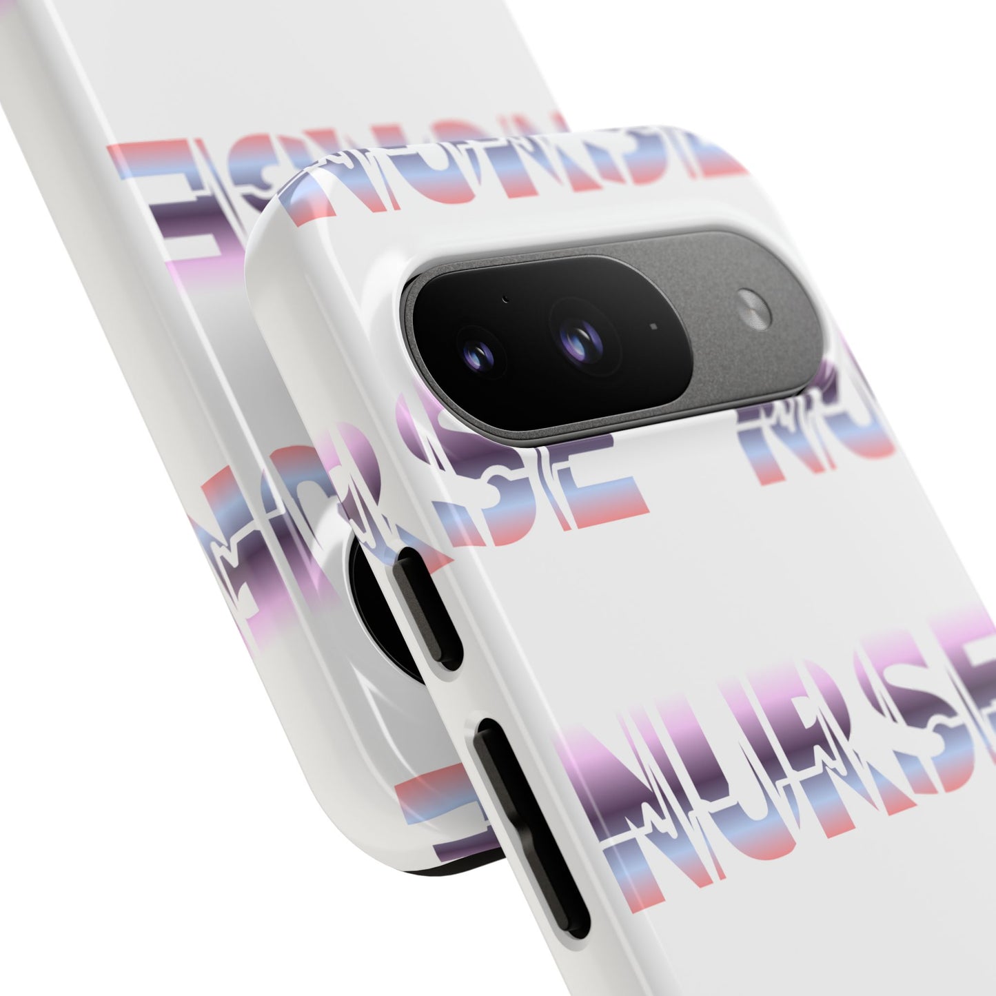 Google Pixel Tough Case - Nurse Pulse - White