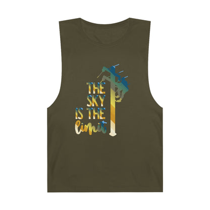 Lineman Tank - the-sky-is-the-limit-lineman colored chrome