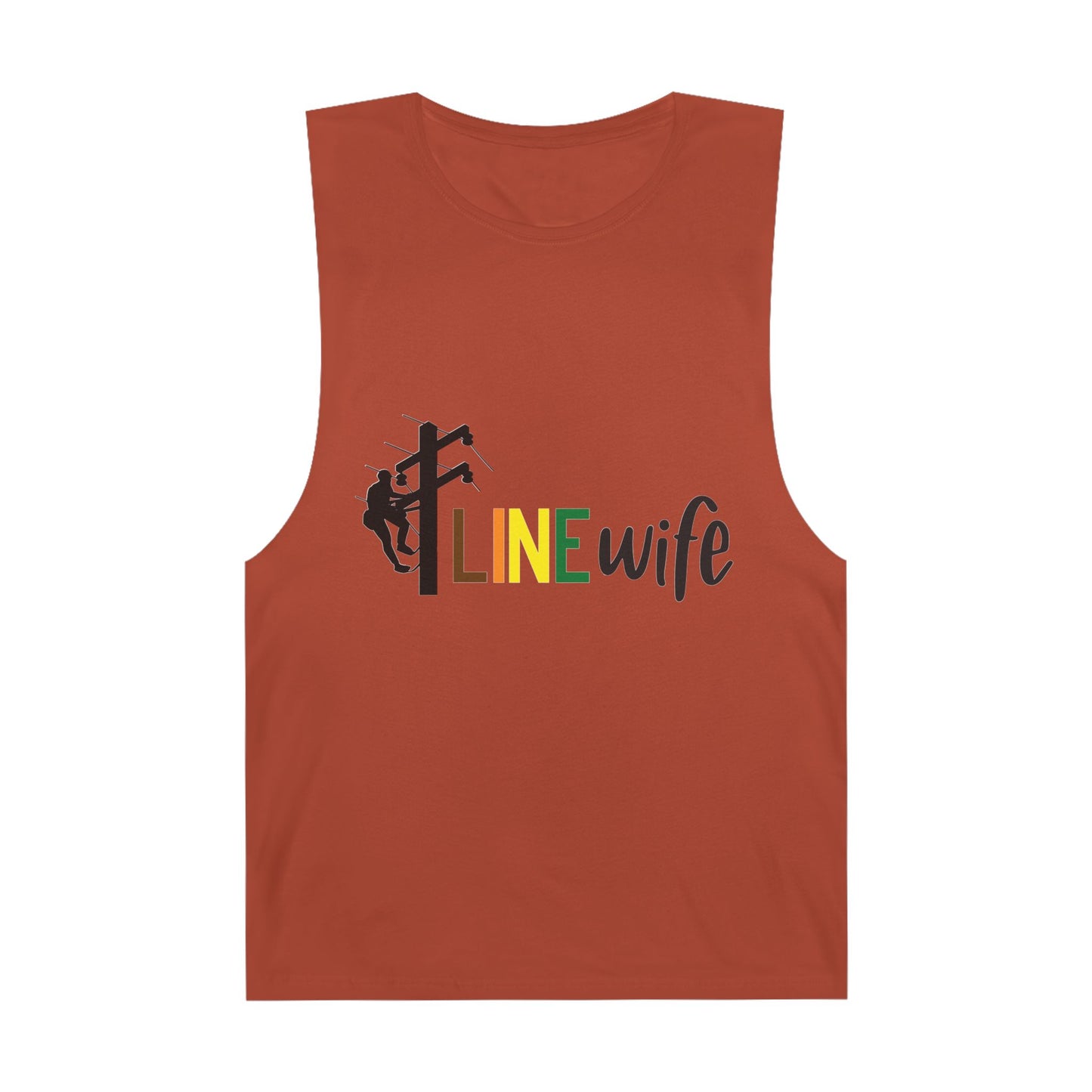 Lineman Tank - lineman-wife color