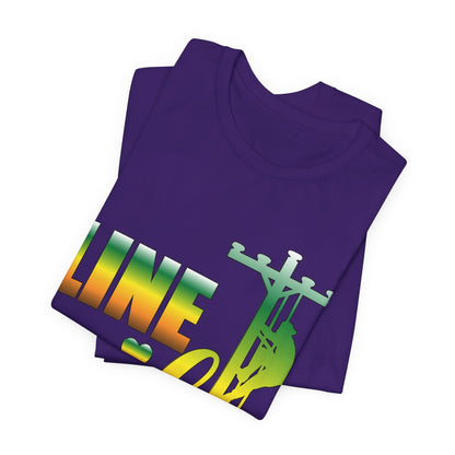 Lineman T-shirt - Line Wife gradient