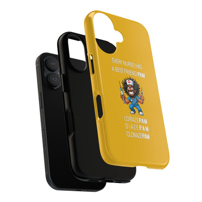 Nurse iPhone Tough Case - Every Nurse Has a Friend Named PAM Design (6) - Yellow