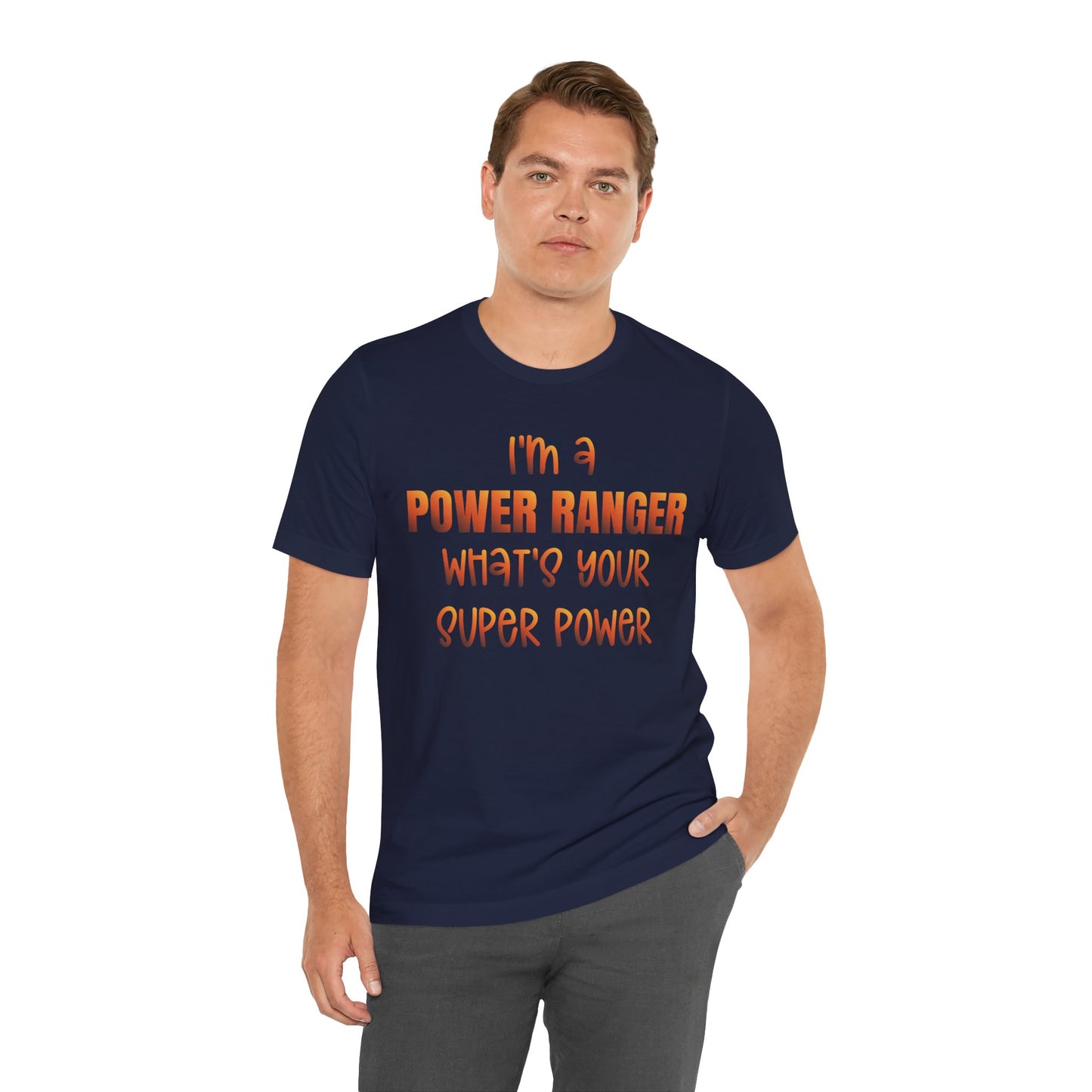 Lineman T-shirt - power ranger super power sky 24