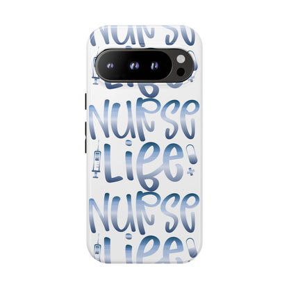 Google Pixel Tough Case - Nurse Life - White