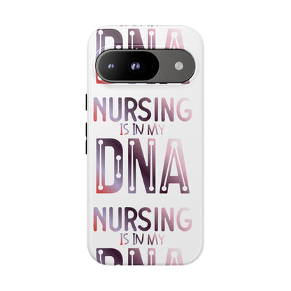 Google Pixel Tough Case - Nursing is in my DNA - White