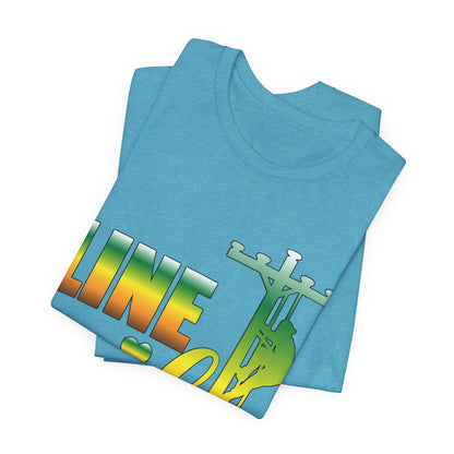 Lineman T-shirt - Line Wife gradient